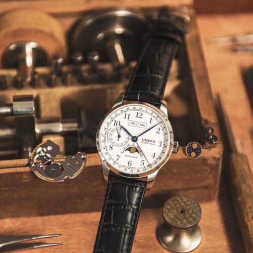 UNION GLASHÜTTE 1893 JOHANNES DÜRRSTEIN EDITION MONDPHASE - D0074581601700