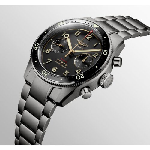 LONGINES LONGINES SPIRIT FLYBACK TITANIUM 42 MM - L38211536