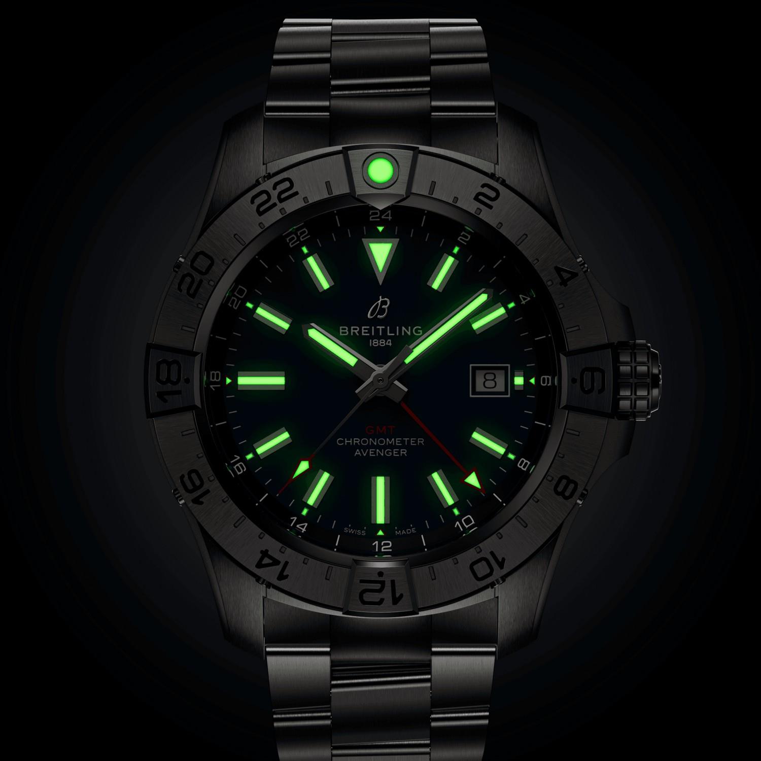 BREITLING AVENGER AUTOMATIC GMT 44 MM - A32320101C1A1