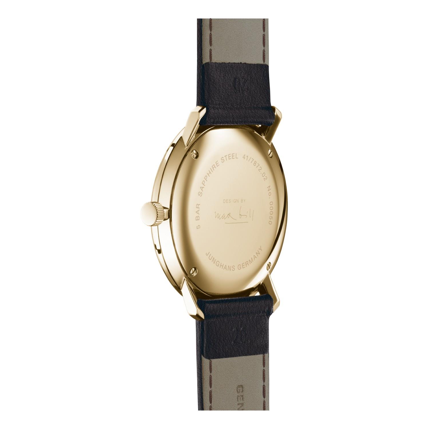 JUNGHANS MAX BILL QUARZ 38 MM - 41/7872.02