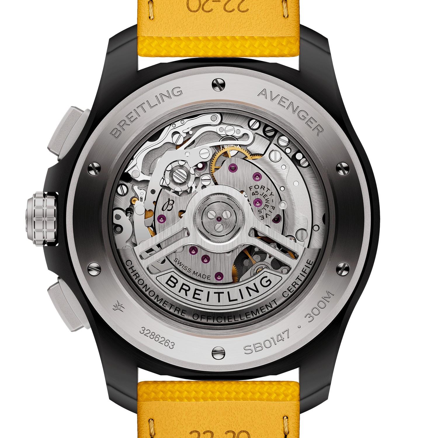 BREITLING AVENGER CHRONOGRAPH 44 NIGHT MISSION - SB0147101I1X1