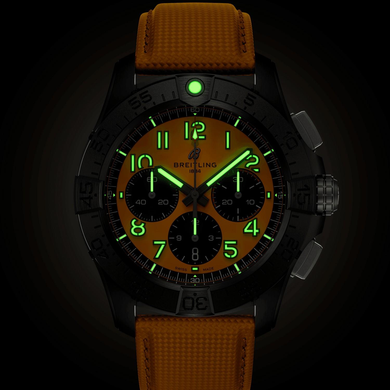 BREITLING AVENGER CHRONOGRAPH 44 NIGHT MISSION - SB0147101I1X1