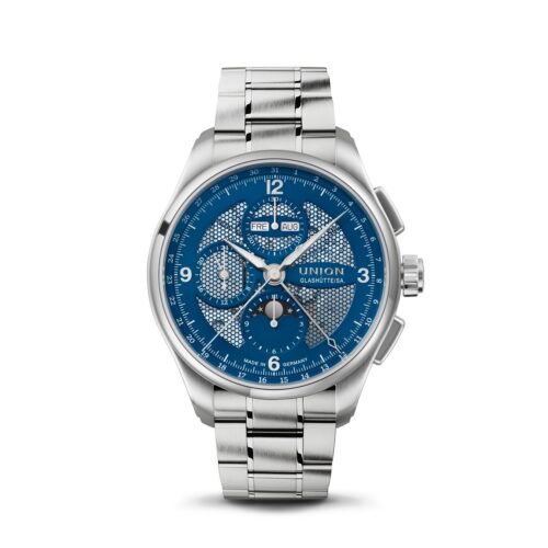UNION GLASHÜTTE BELISAR CHRONOGRAPH MONDPHASE 42 MM - D0144251104200