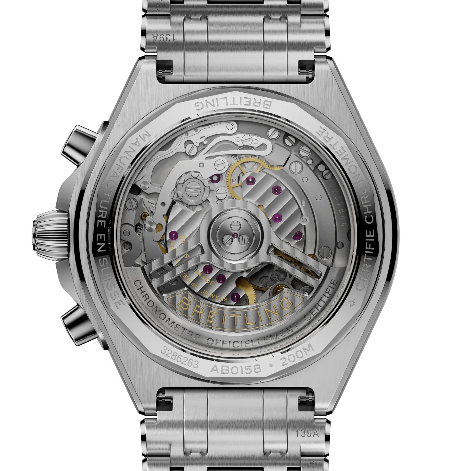 BREITLING CHRONOMAT B01 CHRONOGRAPH 42MM - AB0158101L1A1