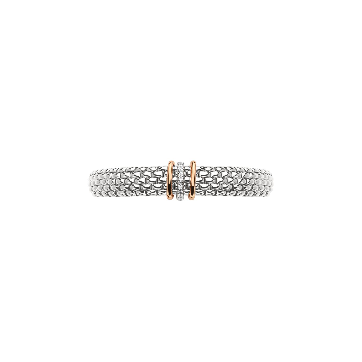 FOPE ARMBAND FLEX'IT PANORAMA MIT DIAMANTEN - 58704BX_BB_R_RBR_00M