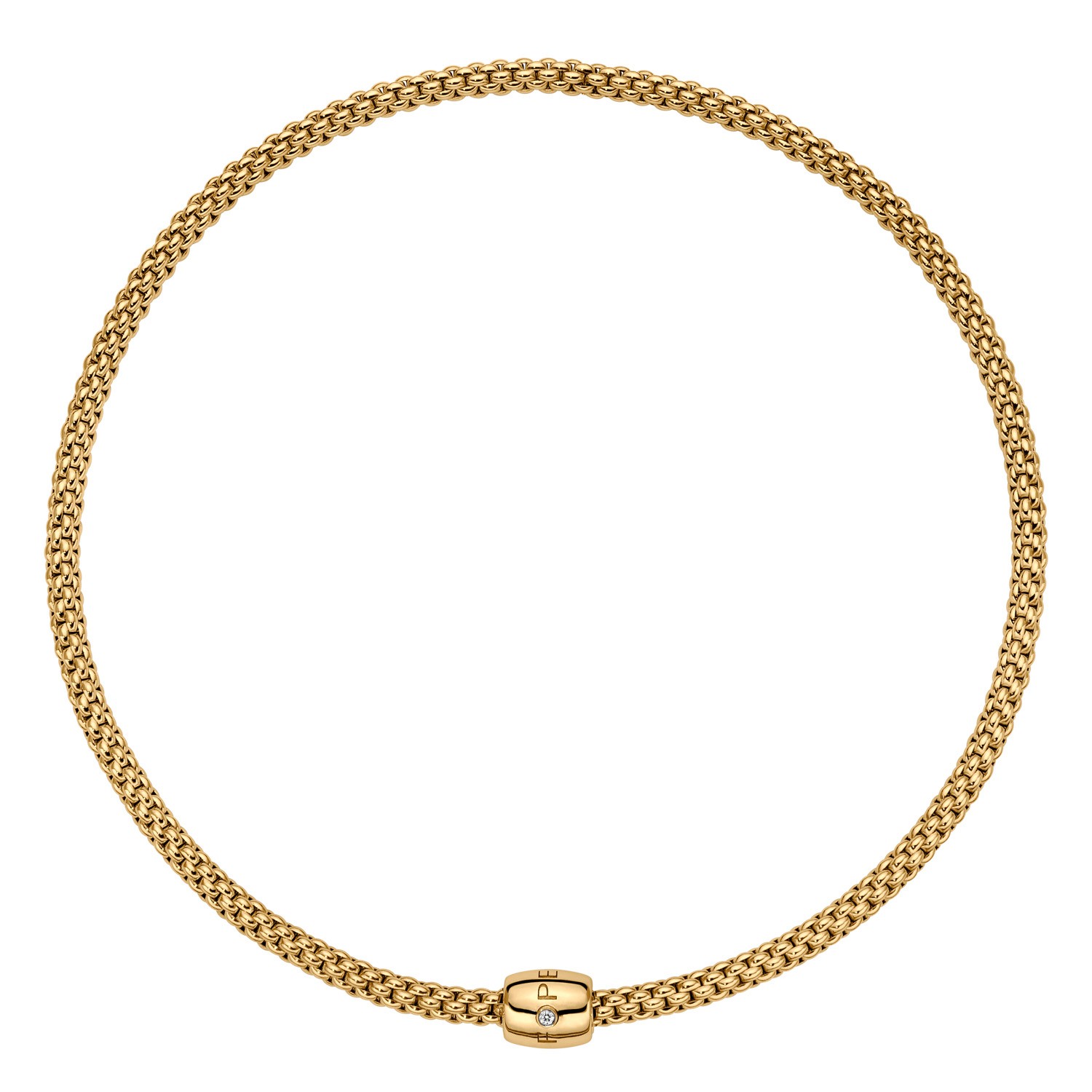FOPE KETTE SOLO MIT DIAMANTEN - 62606CX_BB_G_XXX_043
