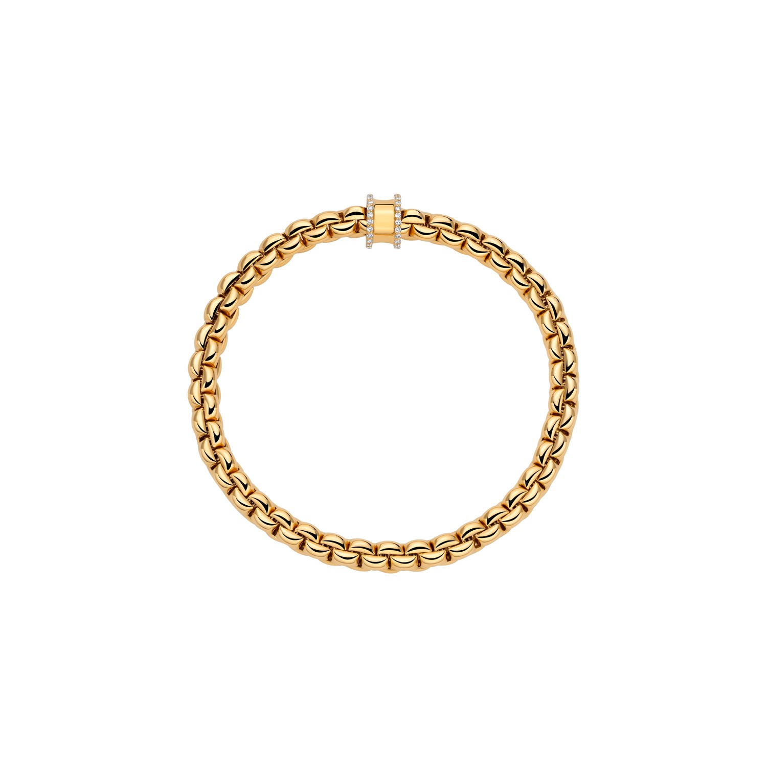FOPE ARMBAND EKA MIT DIAMANTEN - 72810BX_BB_G_XGX_00M