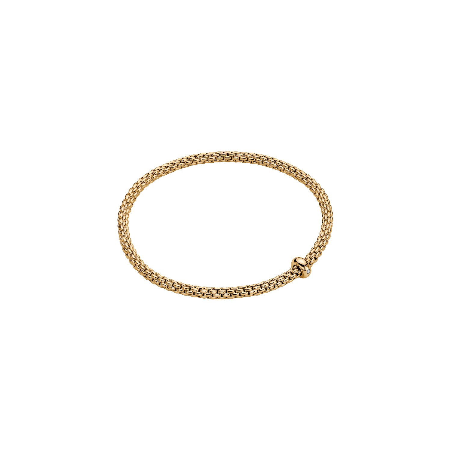 FOPE ARMBAND FLEX´IT PRIMA MIT DIAMANTEN - 01M08BX_BB_G_XGX_00L