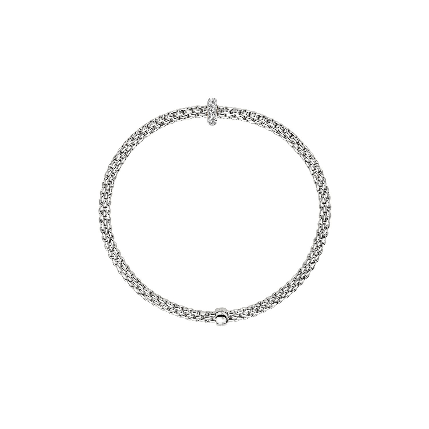 FOPE ARMBAND FLEX’IT PRIMA MIT DIAMANTEN - 74508BX_BB_B_XBX_00M