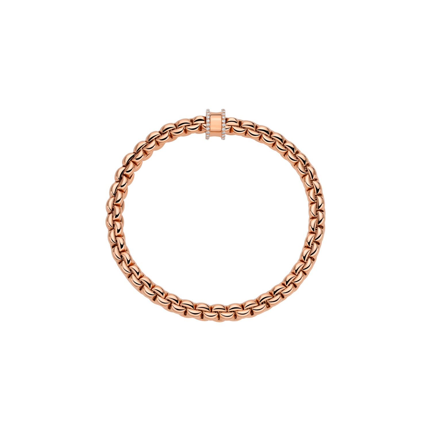 FOPE ARMBAND EKA MIT DIAMANTEN - 72810BX_BB_R_XRX_00S