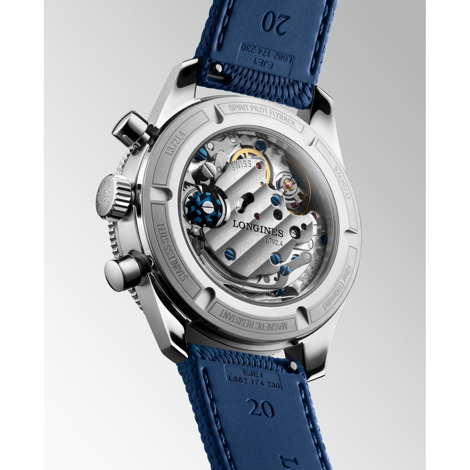 LONGINES LONGINES SPIRIT PILOT FLYBACK 39,5 MM - L37214939
