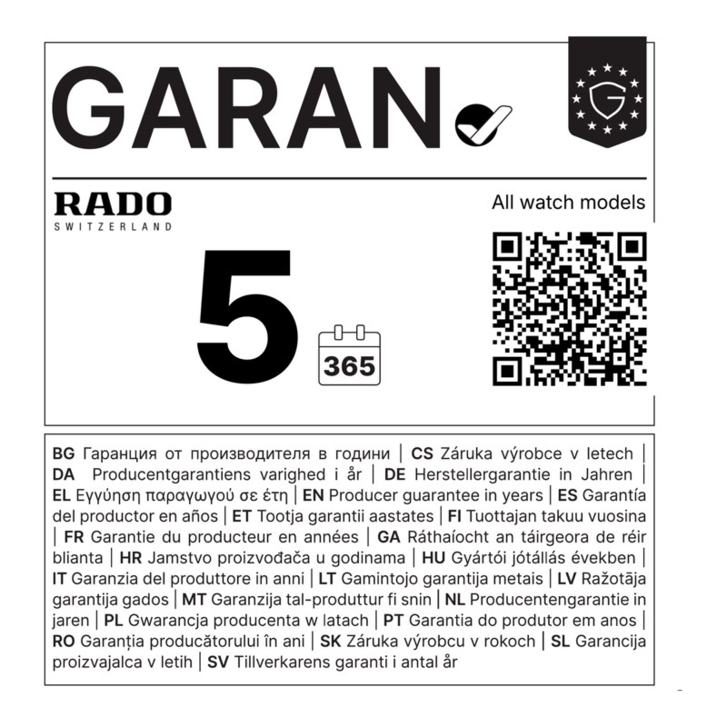 GARAN-Label RADO